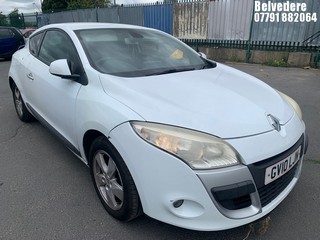 Location: BELVEDERE - 2010 RENAULT MEGANE DYNAMIQUE TTOM DCI Coupe REG: GV10LJN, 1461cc Diesel, 6 Speed Manual Diesel, Former Keepers: 2, Keys: Yes, MOT Expiry date: 19.11.2025