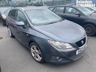 Location: Belvedere - 2012 SEAT IBIZA SE COPA Estate REG: SA12UGG, Keys: No, MOT Expiry date: 29/03/2024, 1390 Petrol, 5 Speed Manual Petrol, Former Keepers: 5