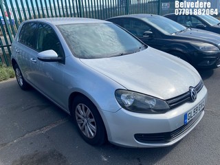Location: Belvedere - 2009 VOLKSWAGEN GOLF S TSI 5 Door Hatchback REG: GL59GVA, Keys: No, MOT Expiry date: 07/11/2024, 1390 Petrol, 5 Speed Manual Petrol, Former Keepers: 5