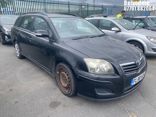 Location: Belvedere - 2008 TOYOTA AVENSIS COLOUR COL D-4D Estate REG: FL58ROH, Keys: No, MOT Expiry date: 28/12/2024, 1995 Diesel, 6 Speed Manual Diesel, Former Keepers: 4