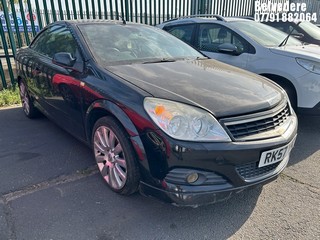 Location: Belvedere - 2007 VAUXHALL ASTRA EXCL BLACK TWIN-T A Convertible REG: RK57YMZ, Keys: No, MOT Expiry date: 26/05/2026, 1796 Petrol, 4 Speed Auto Petrol, Former Keepers: 6