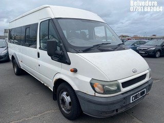 Location: Belvedere - 2003 FORD TRANSIT Minibus REG: CU03NBM, Keys: No, MOT Expiry date: 09/05/2025, 2402 Diesel, MANUAL, Former Keepers: 5