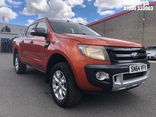 Location: Edinburgh - 2014 FORD RANGER WILDTRAK 4X4 TDCI Pick-up REG: SN64VFV, 3198cc Diesel, 6 Speed Auto Diesel, Former Keepers: 2, Keys: Yes, MOT Expiry date: 28/10/2025