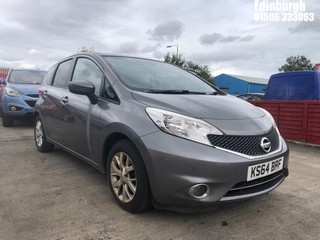 Location: Edinburgh - 2015 NISSAN NOTE ACENTA PREMIUM DCI MPV REG: KS64BPF, 1461cc Diesel, 5 Speed Manual Diesel, Former Keepers: 2, Keys: Yes, MOT Expiry date: 02/09/2025