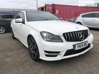 Location: Edinburgh - 2014 MERCEDES-BENZ C220 AMG SPORT + CDI BLUE Coupe REG: YK14NKC, Keys: No, MOT Expiry date: 16/03/2026, 2143 Diesel, 7 Speed Auto Diesel, Former Keepers: 10