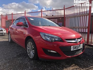 Location: Edinburgh - 2015 VAUXHALL ASTRA EXCITE CDTI ECOFLEX 5 Door Hatchback REG: SW15RYJ, Keys: No, MOT Expiry date: 18/04/2025, 1598 Diesel, 6 Speed Manual Diesel, Former Keepers: 7