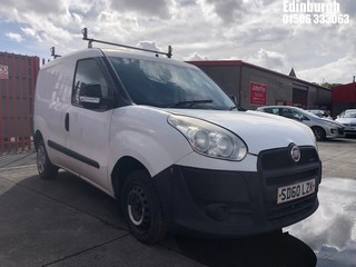 Location: Edinburgh - 2010 FIAT DOBLO 16V MULTIJET Panel Van REG: SD60LZK, Keys: No, MOT Expiry date: 16/06/2024, 1248 Diesel, 5 Speed Manual Diesel, Former Keepers: 7
