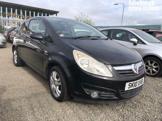 Location: Edinburgh - 2010 VAUXHALL CORSA ENERGY ECOFLEX 3 Door Hatchback REG: SK10XVB, Keys: No, MOT Expiry date: 27/11/2024, 998 Petrol, 5 Speed Manual Petrol, Former Keepers: 4