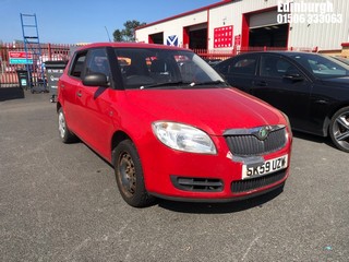 Location: Edinburgh - 2009 SKODA FABIA 1 HTP 60 5 Door Hatchback REG: SK59UZW, Keys: No, MOT Expiry date: 28/11/2024, 1198 Petrol, 5 Speed Manual Petrol, Former Keepers: 2