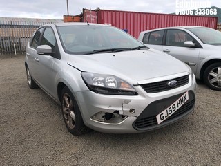 Location: Edinburgh - 2009 FORD FOCUS ZETEC 100 5 Door Hatchback REG: GJ59HMX, Keys: No, MOT Expiry date: 26/10/2024, 1596 Petrol, 5 Speed Manual Petrol, Former Keepers: 5