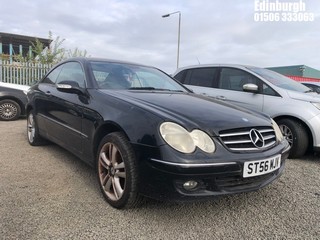 Location: Edinburgh - 2006 MERCEDES CLK220 CDI AVANTGARDE A Coupe REG: ST56MJV, Keys: No, MOT Expiry date: 27/10/2024, 2148 Diesel, 6 Speed Auto Diesel, Former Keepers: 10