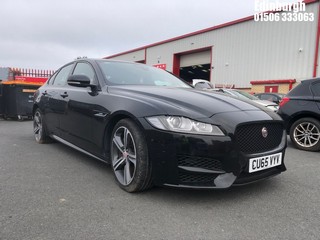 NOTE: ATF Registered Buyers ONLY - Location: Edinburgh - 2015 JAGUAR XF R-SPORT D AUTO Saloon REG: CU65VYV, Keys: No, 1999 Diesel, 8 Speed Auto Diesel, Former Keepers: 1
