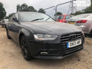 Location: Mitcham - 2013 AUDI A4 SE TECHNIK TDI CVT 4 Door Saloon REG: DN13AWF, Keys: No, MOT Expiry date: 02/10/2025, 1968 Diesel, Variable 1 Speed Auto Diesel, Former Keepers: 9