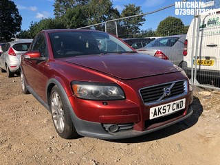 Location: Mitcham - 2007 VOLVO C30 SE D 3 Door Hatchback REG: AK57CWD, Keys: No, MOT Expiry date: 02/09/2025, 1560 Diesel, 5 Speed Manual Diesel, Former Keepers: 13