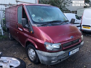 Location: Mitcham - 2004 FORD TRANSIT 260 SWB Panel Van REG: LB54EOU, Keys: No, MOT Expiry date: 26/11/2019, 1998 Diesel, 5 Speed Manual Diesel, Former Keepers: 4