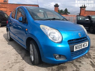 Location: Nottingham - 2009 SUZUKI ALTO SZ4 5 Door Hatchback REG: NX09WCA, Keys: No, MOT Expiry date: 15/11/2025, 996 Petrol, 5 Speed Manual Petrol, Former Keepers: 6