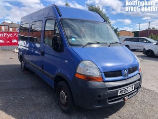 Location: Nottingham - 2005 RENAULT MASTER MM33 DCI 100 MWB Panel Van REG: MX05LTA, Keys: No, MOT Expiry date: 07/11/2024, 2463 Diesel, 5 Speed Manual Diesel, Former Keepers: 6