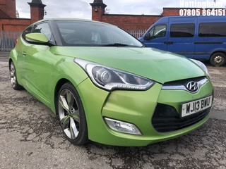 Location: Nottingham - 2013 HYUNDAI VELOSTER SPORT GDI Coupe REG: WJ13BWU, 1591cc Petrol, 6 Speed Manual Petrol, Former Keepers: 1, Keys: Yes, MOT Expiry date: 07/03/2026