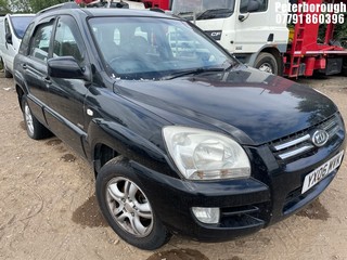 Location: Peterborough - 2006 KIA SPORTAGE XE 5 Door Hatchback REG: YX06MVK, Keys: No, MOT Expiry date: 13/09/2024, 1991 Diesel, MANUAL, Former Keepers: 8