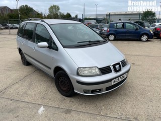 Location: Brentwood - 2007 SEAT ALHAMBRA REFERENCE TDI Estate REG: KU57OAX, Keys: No, MOT Expiry date: 27.12.2025, 1968 Diesel, 6 Speed Manual Diesel, Former Keepers: 9