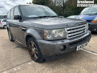 Location: Brentwood - 2006 LAND ROVER RANGEROVER SPT TDV6 HSE A Estate REG: LN06UWB, Keys: No, MOT Expiry date: 12.09.2024, 2720 Diesel, 6 Speed Auto Diesel, Former Keepers: 8