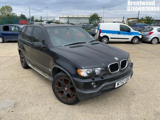 Location: Brentwood - 2002 BMW X5 D SPORT AUTO Estate REG: MT52ODG, Keys: No, MOT Expiry date: 20.05.2025, 2926 Diesel, 5 Speed Auto Diesel, Former Keepers: 5