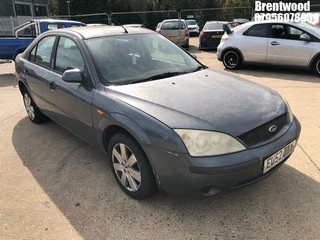 Location: Brentwood - 2002 FORD MONDEO GRAPHITE 5 Door Hatchback REG: EU52DTY, Keys: No, MOT Expiry date: 18.05.2024, 1798 Petrol, 5 Speed Manual Petrol, Former Keepers: 6