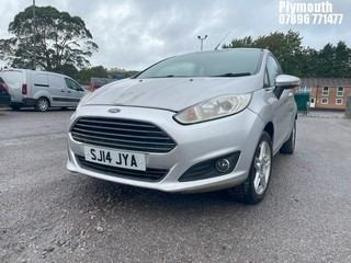 Location: Plymouth - 2014 FORD FIESTA ZETEC 3 Door Hatchback REG: SJ14JYA, Keys: No, MOT Expiry date: 31/01/2025, 1242 Petrol, 5 Speed Manual Petrol, Former Keepers: 5