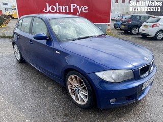 Location: South Wales - 2008 BMW 118D M SPORT 5 DOOR HATCHBACK REG: EX58ELW, 1995cc DIESEL, 6 SPEED MANUAL DIESEL, Former Keepers: 4, Keys: Yes, MOT Expiry date: 14/05/2025