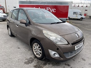 Location: South Wales - 2010 RENAULT GSCENIC PRIVILEGE T-T DCI MPV REG: NA10HTZ, Keys: No, MOT Expiry date: 30/08/2025, 1461 Diesel, 6 Speed Manual Diesel, Former Keepers: 3