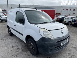 Location: South Wales - 2011 RENAULT KANGOO ML19 DCI 85 Car Derived Van REG: BN61RXL, Keys: No, MOT Expiry date: 13/10/2024, 1461 Diesel, 5 Speed Manual Diesel, Former Keepers: 7