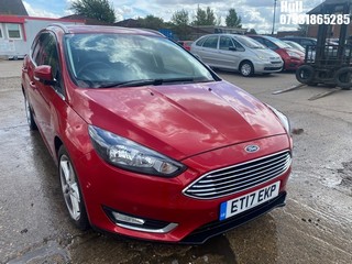 Location: Hull - 2017 FORD FOCUS TITANIUM TDCI Estate REG: ET17EKP, Keys: No, MOT Expiry date: 28/07/2024, 1499 Diesel, 6 Speed Manual Diesel, Former Keepers: 3