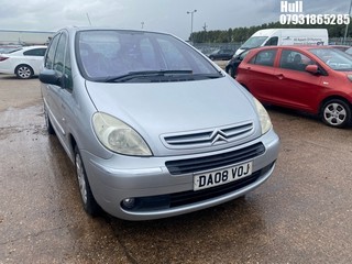 Location: Hull - 2008 CITROEN XSARA PICASSO DESIRE 16V Estate REG: DA08VOJ, Keys: No, MOT Expiry date: 19/12/2025, 1587 Petrol, 5 Speed Manual Petrol, Former Keepers: 6
