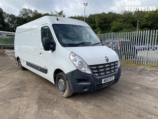 Location: Leeds - 2011 RENAULT TRUCKS MASTER 125.35 LWB Panel Van REG: MX61BTZ, Keys: No, MOT Expiry date: 22-03-2025, 2299 Diesel, 6 Speed Manual Diesel, Former Keepers: 3