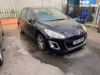 Location: Hayes - 2013 PEUGEOT 308 ACTIVE NAV VERSION HD 5 Door Hatchback REG: D621OKH, Keys: No, MOT Expiry date: 22/06/2024, 1560 Diesel, 5 Speed Manual Diesel, Former Keepers: 2