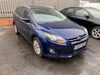 Location: Hayes - 2012 FORD FOCUS TITANIUM AUTO Estate REG: GU12EOS, Keys: No, MOT Expiry date: 19/01/2026, 1596 Petrol, 6 Speed Auto Petrol, Former Keepers: 5