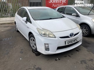 Location: Hayes - 2010 TOYOTA PRIUS T3 VVT-I CVT 5 Door Hatchback REG: GV10WYC, Keys: No, MOT Expiry date: 25/06/2025, 1797 Hybrid Electric, Variable 1 Speed Auto Petrol/E, Former Keepers: 9