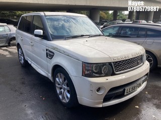 Location: Hayes - 2009 LAND ROVER RANGE ROVER SP HSE TDV8 A Estate REG: LL58FOK, Keys: No, MOT Expiry date: 03/07/2024, 3628 Diesel, 6 Speed Auto Diesel, Former Keepers: 6
