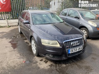 Location: Hayes - 2006 AUDI A6 SE FSI QUATTRO AUTO Estate REG: OE55UKA, Keys: No, MOT Expiry date: 30/06/2026, 3123 Petrol, 6 Speed Auto Petrol, Former Keepers: 9