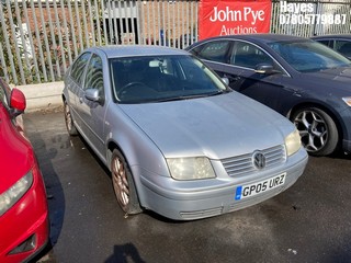 Location: Hayes - 2005 VOLKSWAGEN BORA HIGHLINE TDI 130 A 4 Door Saloon REG: GP05URZ, Keys: No, MOT Expiry date: 06/09/2025, 1896 Diesel, 5 Speed Auto Diesel, Former Keepers: 13