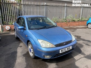 Location: Hayes - 2002 FORD FOCUS ZETEC AUTO 5 Door Hatchback REG: NG51WUL, Keys: No, MOT Expiry date: 27/02/2026, 1596 Petrol, 4 Speed Auto Petrol, Former Keepers: 7