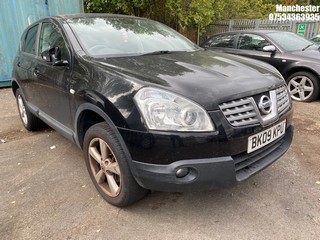 Location: Manchester - 2009 NISSAN  QASHQAI ACENTA 5 DOOR HATCHBACK REG: BK09KPU, 1598cc PETROL, 5 SPEED MANUAL, Former Keepers: 4, Keys: Yes, MOT Expiry date: 04/03/2025