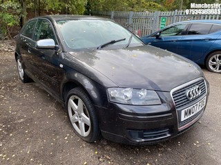 Location: Manchester - 2007 AUDI A3 SPECIAL EDITION 3 Door Hatchback REG: MW07FDE, 1595 Petrol, 5 Speed Manual Petrol, Former Keepers: 2, Keys: No, MOT Expiry date: 19/04/2025