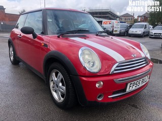 Location: Nottingham - 2005 MINI  MINI ONE 3 DOOR HATCHBACK REG: FP55RUJ, 1598cc PETROL, 5 SPEED MANUAL PETROL, Former Keepers: 2, Keys: Yes, MOT Expiry date: 28/06/2026