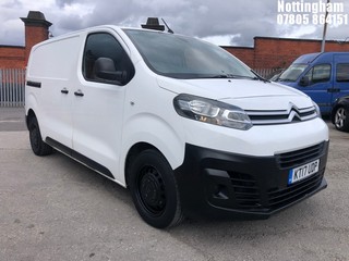 Location: Nottingham - 2017 CITROEN DISPATCH 1400 EN-PRISE BH PANEL VAN REG: KT17UDP, 1997cc DIESEL, 6 SPEED MANUAL DIESEL, Former Keepers: 1, Keys: Yes, MOT Expiry date: 06/10/2025