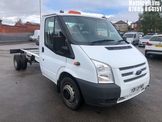 Location: Nottingham - 2013 FORD TRANSIT 125 T350 RWD Dropside Lorry REG: YB13FNX, 2198cc Diesel, 6 Speed Manual Diesel, Former Keepers: 3, Keys: Yes, MOT Expiry date: 03/09/2026