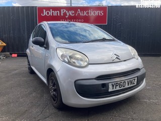 Location: Stapleford - 2011 CITROEN C1 VTR 3 Door Hatchback REG: YP60VNZ, Keys: Yes, MOT Expiry date: 28/02/2026, 998 Petrol, 5 Speed Manual Petrol, Former Keepers: 7