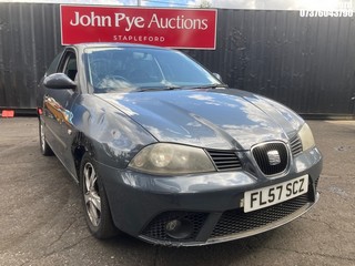 Location: Stapleford - 2007 SEAT IBIZA REFERENCE SPORT 12V 3 Door Hatchback REG: FL57SCZ, Keys: Yes, MOT Expiry date: 31/07/2025, 1198 Petrol, 5 Speed Manual Petrol, Former Keepers: 6