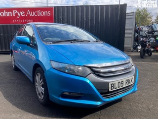 Location: Stapleford - 2009 HONDA  5 Door Hatchback REG: BL09RKK, Keys: Yes, MOT Expiry date: 22/11/2025, 1330 Hybrid Electric, AUTOMATIC , Former Keepers: 1