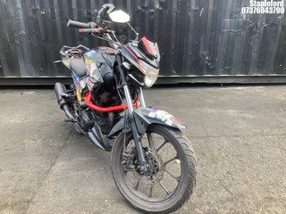 Location: Stapleford - 2018 LEXMOTO VENOM EFI SK 125-22 E4 Motorcycle REG: WJ18PSO, Keys: No, MOT Expiry date: 04/11/2025, 124 Petrol, , Former Keepers: 7